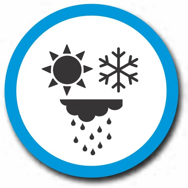Weather & Water Resistant