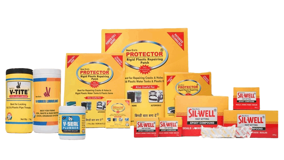 Sealant products by New Era Adhesives
