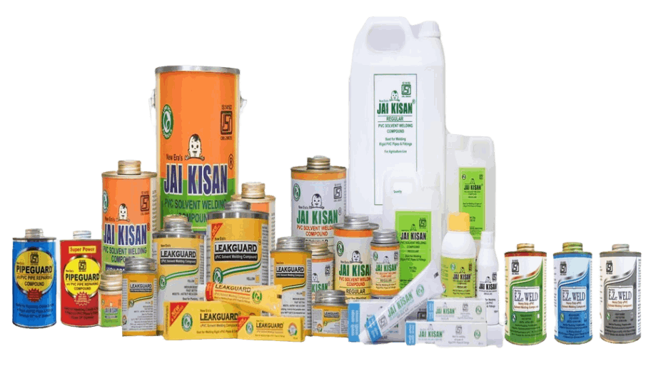 Solvent Welding Compound products by New Era Adhesives