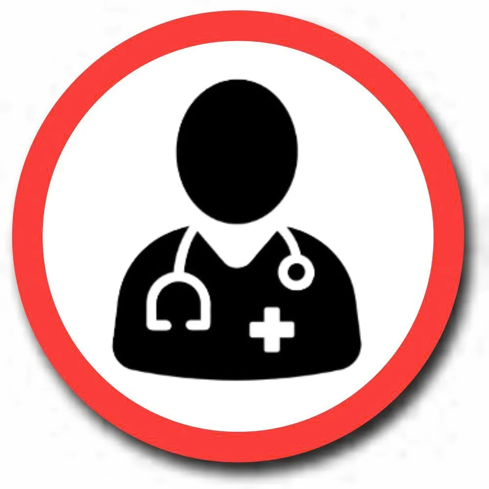In case of any Accident, Get Doctor's advice Immediately.