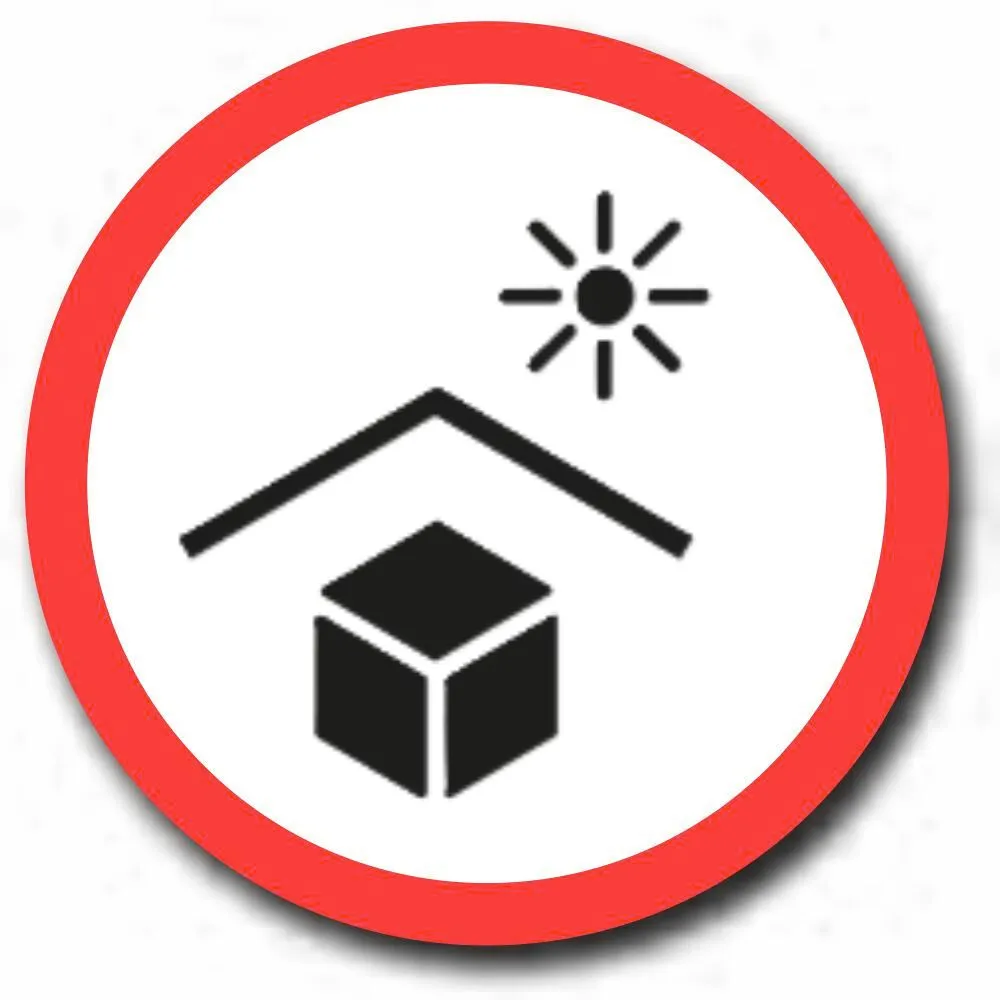 Keep away from direct heat & sunlight
